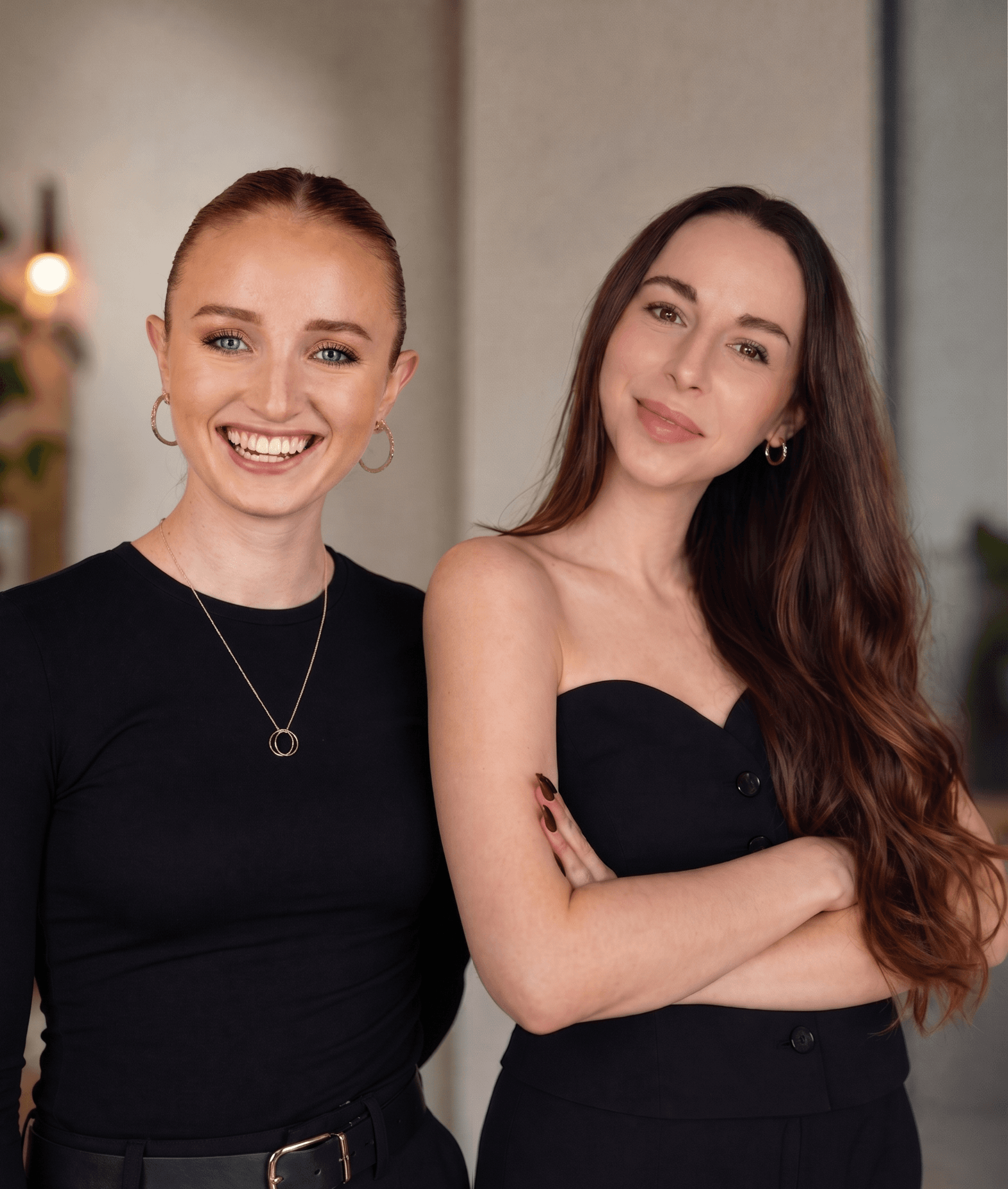 Zora and Caitlin, founders of Sunday
